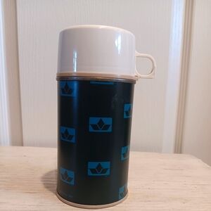 Vintage Metal Thermos Blue King Seeley #2867